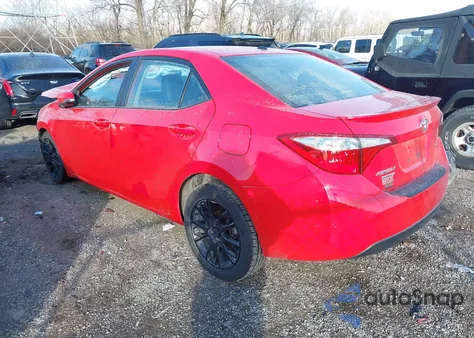 2016 Toyota Corolla S W/Special Edition Pkg from USA, damaged, VIN 2T1BURHE6GC607215